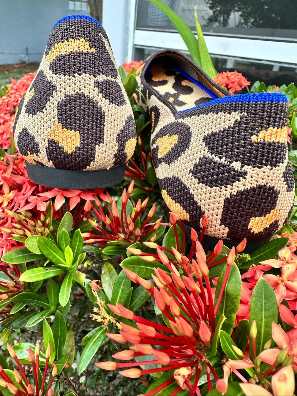 Rothy’s Leopard Print Pointed Toe Flats - Women's Sz 7 NWOT